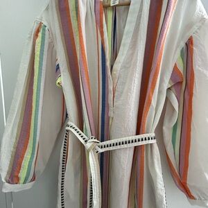 Lemlem x H&M Rainbow Stripe Maxi Dress